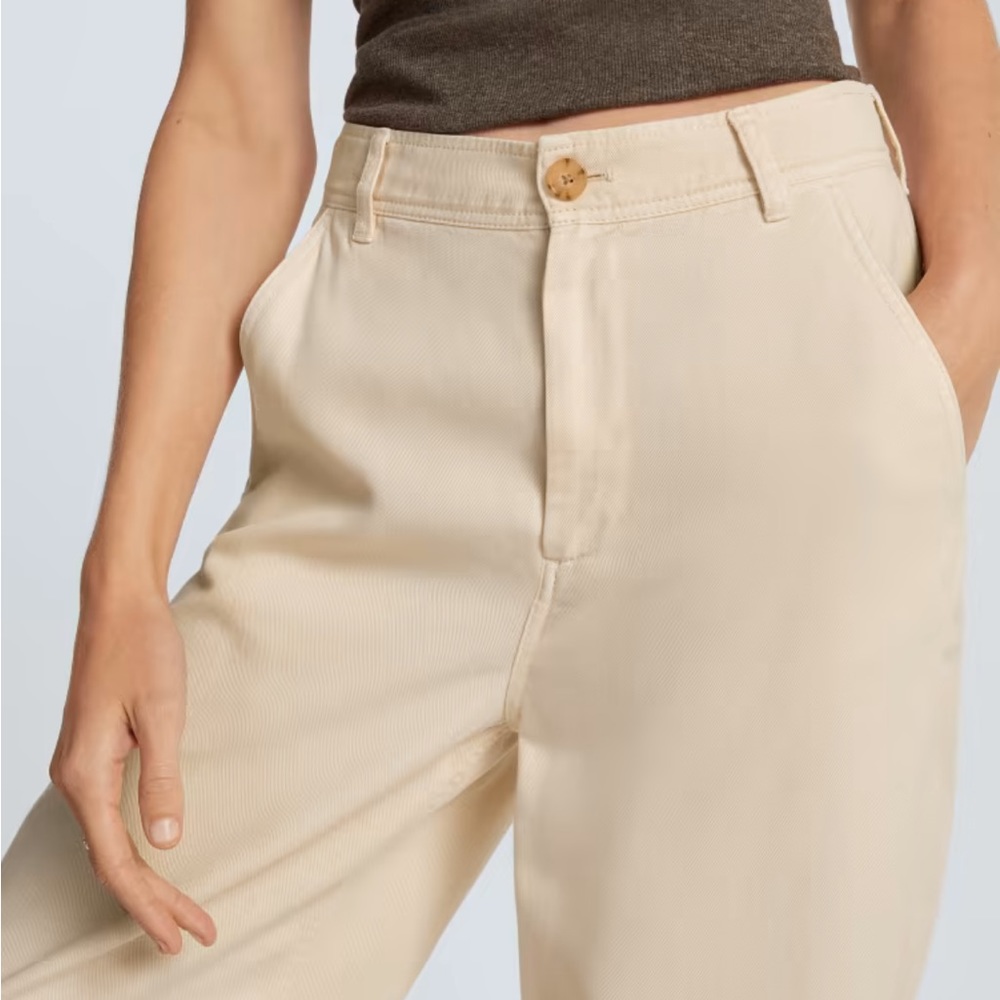 NWOT Everlane The TENCEL Relaxed Chino Size 6 - Picture 3 of 16